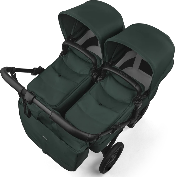 Bugaboo Donkey 6 Twin Gestell schwarz fern green