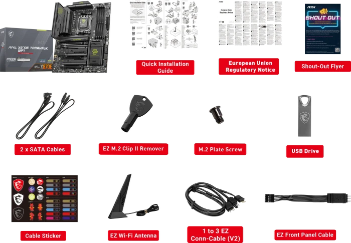 MSI MAG X870E Tomahawk WIFI (AMD AM5)