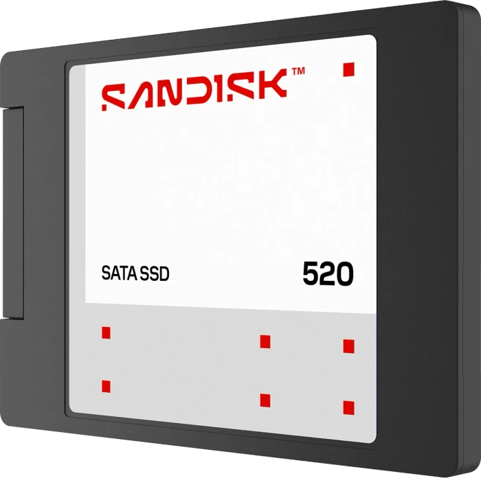 SanDisk 520 SATA SSD 1TB, 2.5" / SATA 6Gb/s