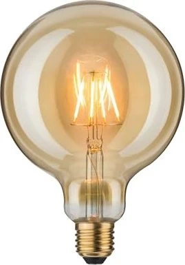 Paulmann 1879 Filament LED Globe G125 E27 5W/817 warmweiß gold