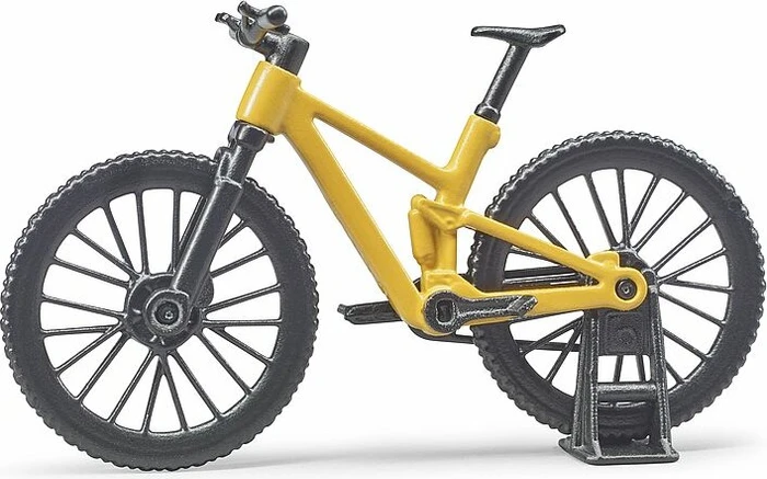 Bruder bworld - Figurenset Mountainbike mit Radfahrerin