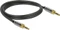 DeLOCK 3.5mm Klinke 3-Pin [Stecker] auf 3.5mm 3-Pin Klinke [Stecker], mit 2x Schraubadapter auf 6.35mm, schwarz 1m Vorschaubild