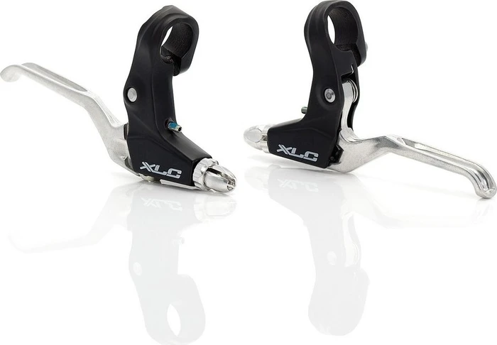 XLC BL-C01 3-Finger Bremshebel Set schwarz/silber