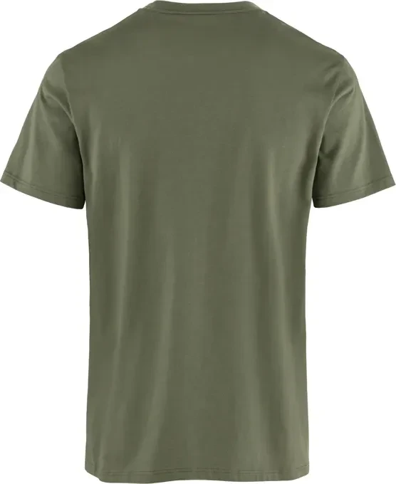 Fjällräven Multicolor Logo Funktionsshirt kurzarm laurel green (Herren)
