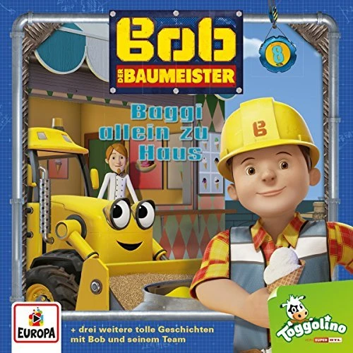 Bob der Baumeister CD 8 - Baggi allein zu Haus