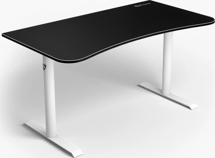 Arozzi Arena Medium Gaming Desk Schreibtisch 140x76cm schwarz/weiß