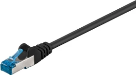 goobay Patchkabel, Cat6a, S/FTP, RJ-45/RJ-45, 30m, schwarz