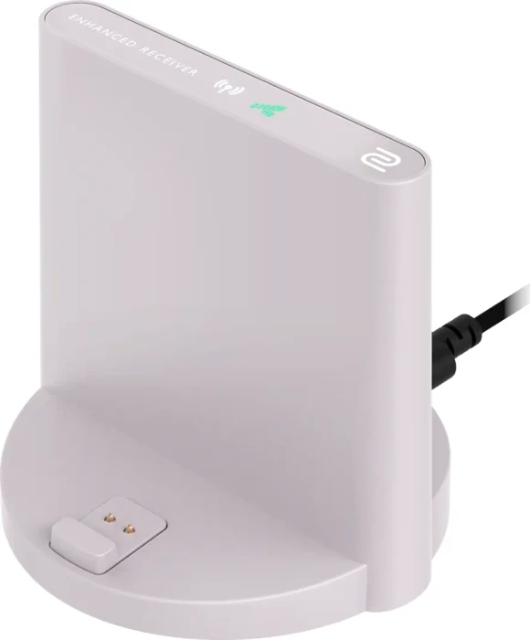 BenQ Zowie ZA12-DW-WH 4K Wireless mit Ladestation, weiß, USB