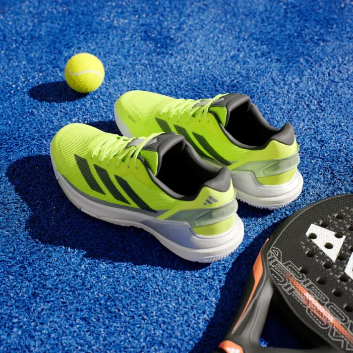 adidas Crazyquick Padel lucid lemon/core black/silver metallic (Herren)
