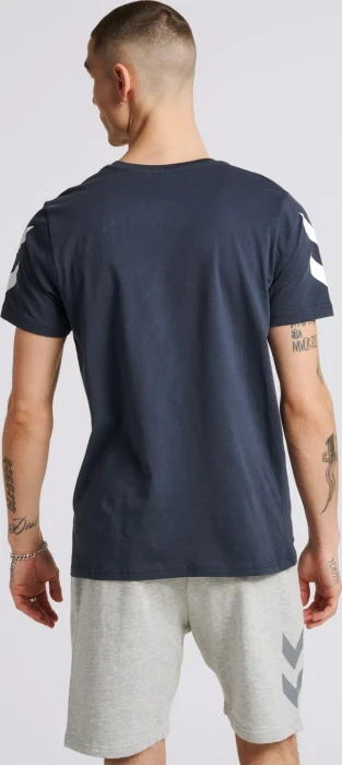 hummel Legacy Chevron T-Shirt kurzarm blue nights