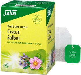 Salus Cistus Salbei Kraft der Natur Tee Beutel,    15 Stück