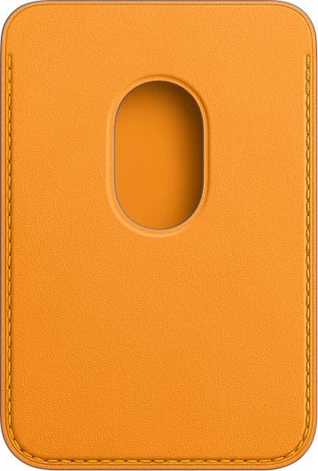 Apple iPhone Leder Wallet mit MagSafe california poppy