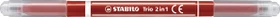 STABILO Trio 2 in 1 rot