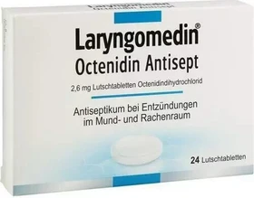 Klosterfrau Laryngomedin Octenidin Antisept 2.6 mg Lutschtabletten, 24 Stück