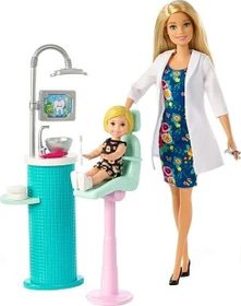 Mattel Barbie - Zahnärztin und Spielset