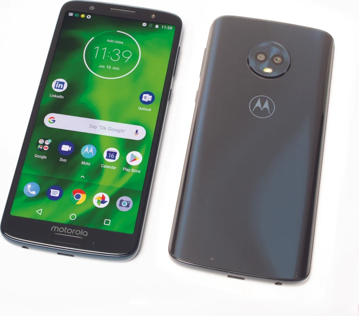 Motorola Moto G6 Plus Dual-SIM blau