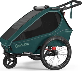Qeridoo Kidgoo 2 Fahrradanhänger pacific blue (Modell 2026)