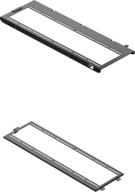 HAVN HS 420 Fan Bracket für 360mm, Radiatorhalterung, schwarz, 2er-Pack