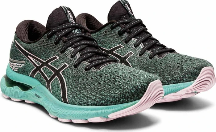 Asics Gel-Nimbus 24 black/barely rose (Damen)