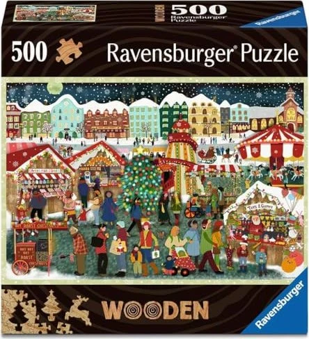 Ravensburger Puzzle Wooden Weihnachtsmarkt