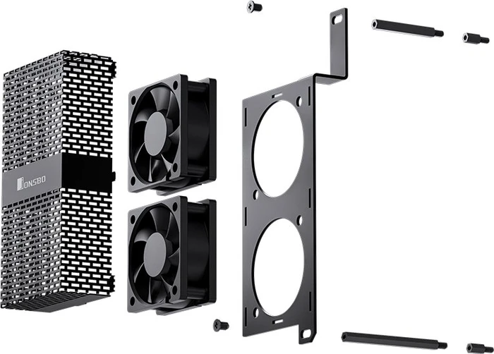 Jonsbo NF-1 ARGB Black, schwarz, RAM-Kühler