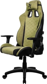 Arozzi Avanti Soft Fabric Gamingstuhl, moosgrün