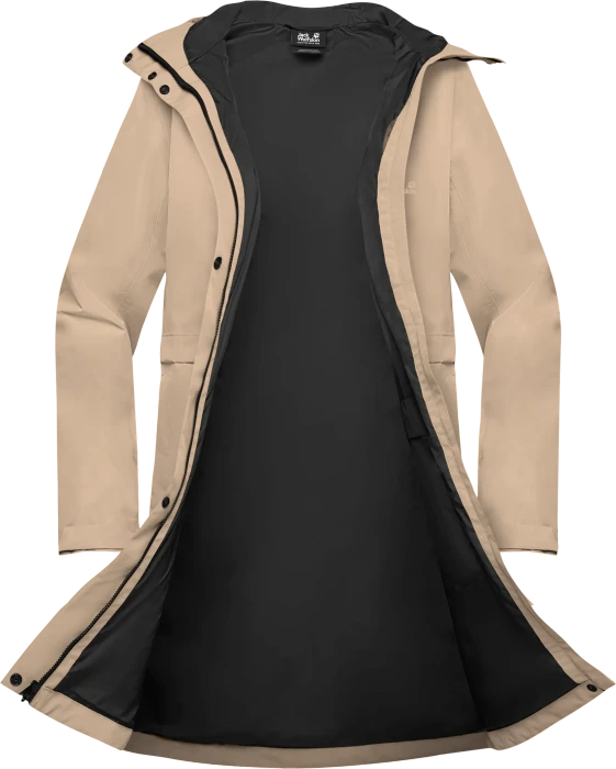 Jack Wolfskin Terraview 2L Funktionsmantel oat (Damen)