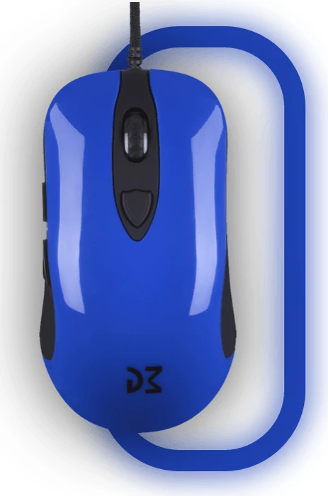 Dream Machines DM1 FPS Ocean Blue, blau/schwarz, USB