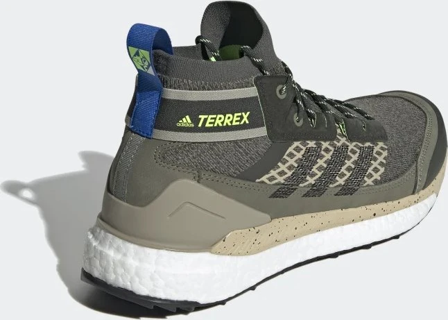 adidas Terrex Free Hiker grey/core black/signal green (Herren)
