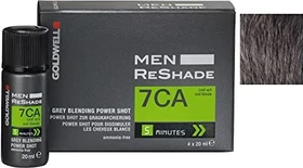 Goldwell Men ReShade Blending Power Shot Ansatzset 7CA Cool Mittel-Aschblond, 80ml