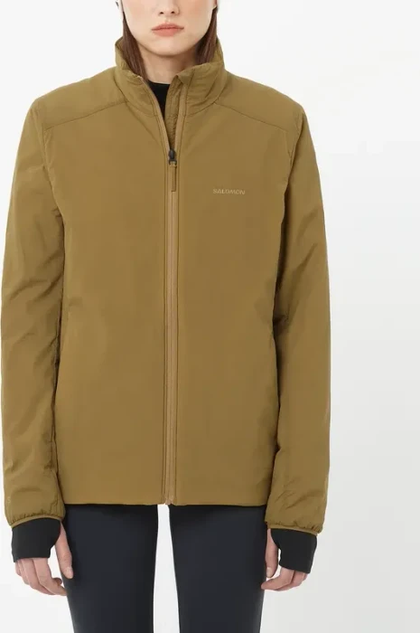 Salomon Mountain Flex Funktionsjacke brilliant olive (Damen)