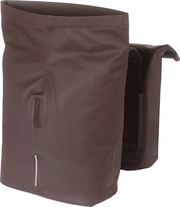 Basil City Doppeltasche Gepäcktasche roasted brown
