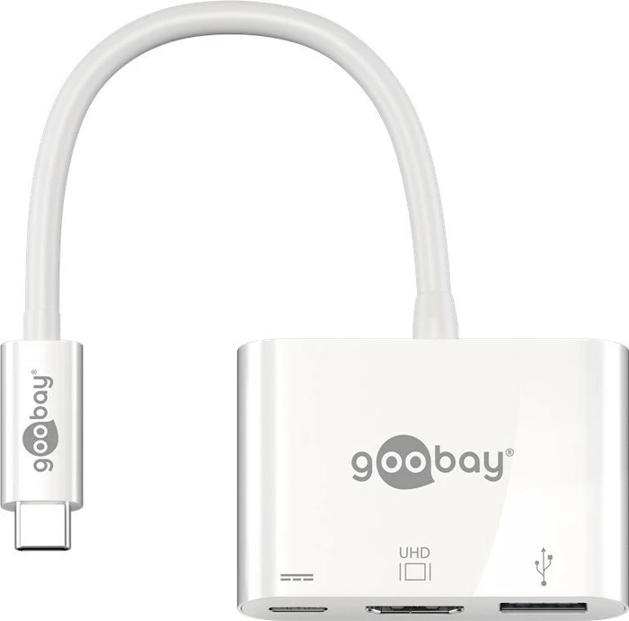 Wentronic USB-C Multiport-Adapter, USB-C 3.0 [Stecker]