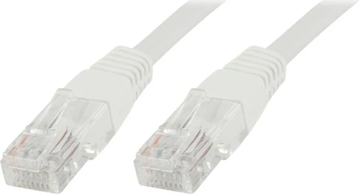 MicroConnect Patchkabel, Cat6, U/UTP, RJ-45/RJ-45, 5m, weiß, 10er-Pack