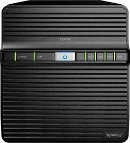 Synology DiskStation DS418j, 1GB RAM, 1x RJ-45 1000Base-T, 2x USB-A 3.0