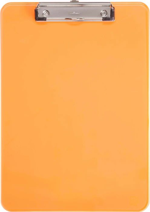 Maul MAULneon Klemmbrett, A4, orange/transparent