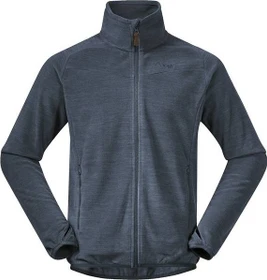 Bergans Hareid Fleece NoHood Funktionsjacke orion blue (Herren)