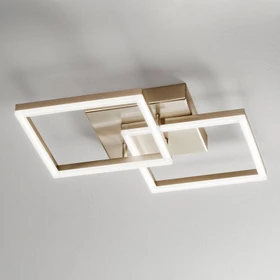 Fabas Luce Bard 45cm 2-flammig gold