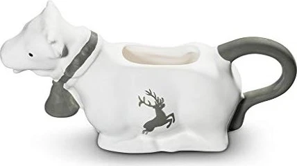 Gmundner Keramik Grauer Hirsch Milchkuh Milchkanne 160ml