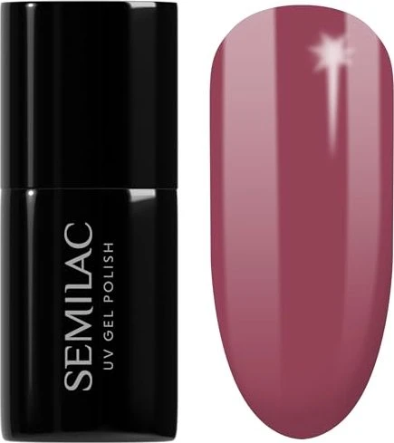 Semilac Allure UV Nagellack 005 berry nude, 7ml