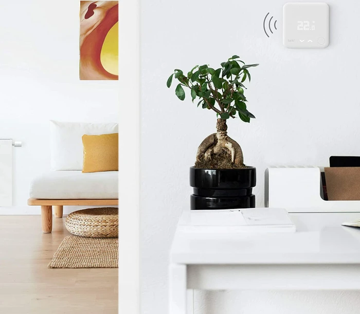 tado Funk-Temperatursensor, Heizungssteuerung, 2er-Pack