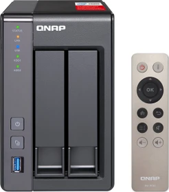 QNAP Turbo Station TS-251+, 8GB RAM, 2x RJ-45 1000Base-T, 2x USB-A 3.0