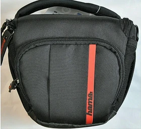 Hama Nashville 100 Colt Kameratasche schwarz/rot