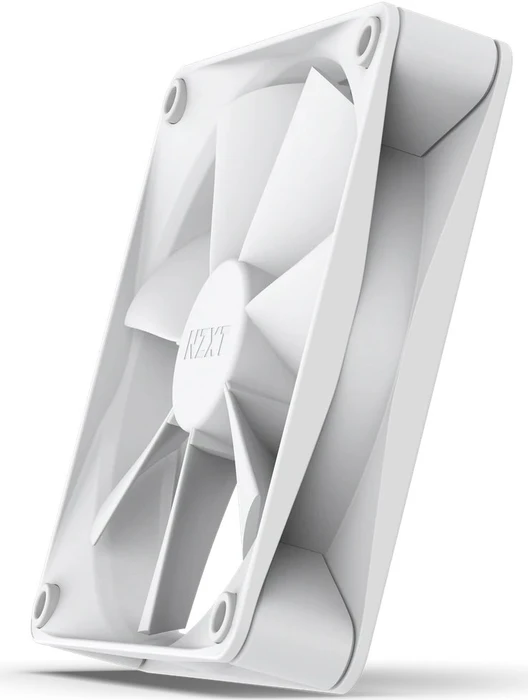 NZXT F Series F120P (2022), Matte White, weiß, 120mm