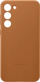 Samsung Leather Case für Galaxy S23+ Camel