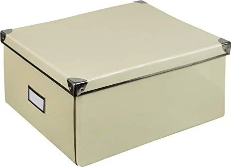 Idena Aufbewahrungsbox mit Deckel, creme