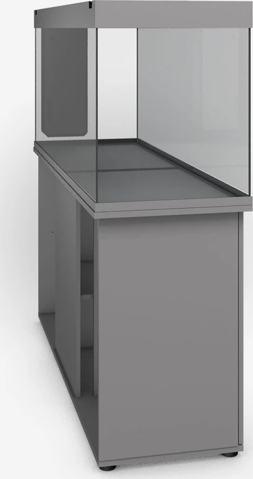 Juwel Rio 450 LED Aquarium-Set mit Unterschrank, grau/grau, 450l