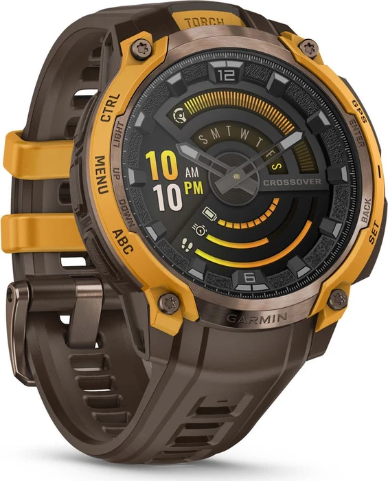 Garmin Instinct Crossover AMOLED bronze/sunburst