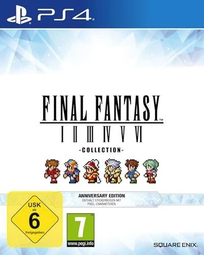 Final Fantasy I-VI Pixel Remaster Collection - Anniversary Edition (PS4)