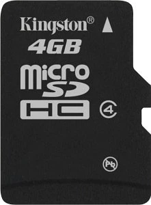 Kingston 4GB, Class 4